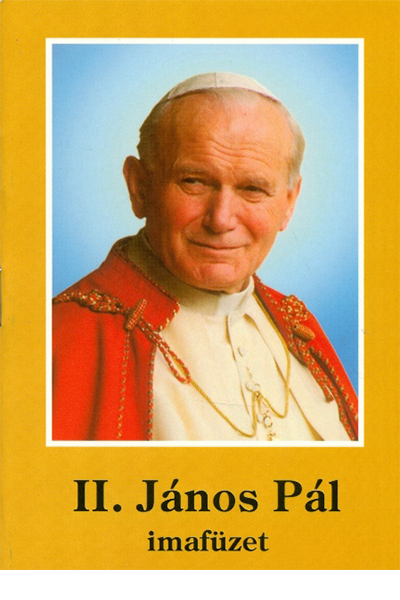 II. János Pál imafüzet