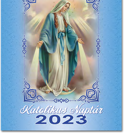 Katolikus naptár 2023 (Sacra Famiglia)
