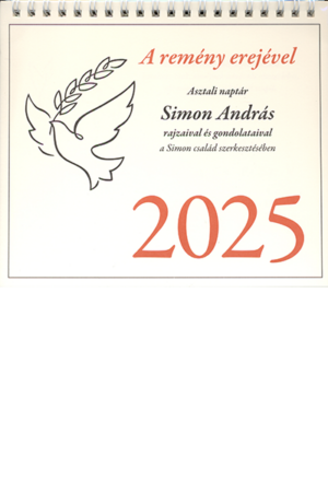 Asztali naptár 2025 (Simon András)