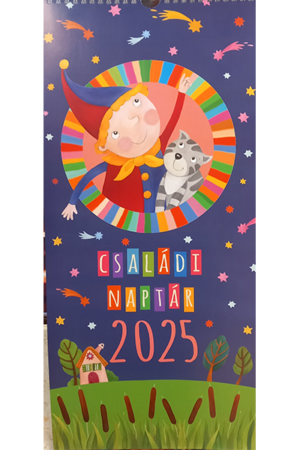 Családi naptár 2025 (Czékla Stúdió)