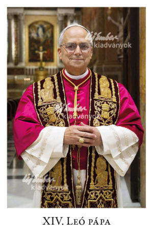 XIV. Leó pápa szentkép (kicsi)