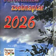 Katolikus zsebnaptár 2026 (Agapé)