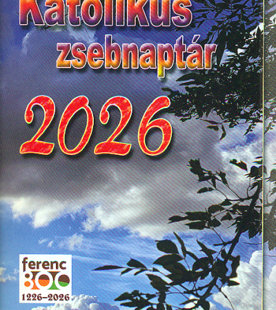 Katolikus zsebnaptár 2026 (Agapé)