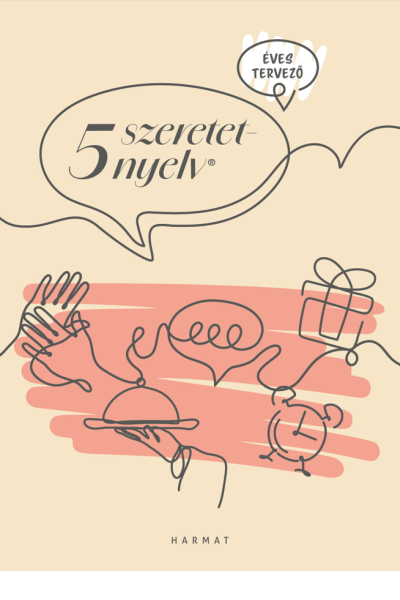 5 Szeretetnyelv-éves tervező (bézs)