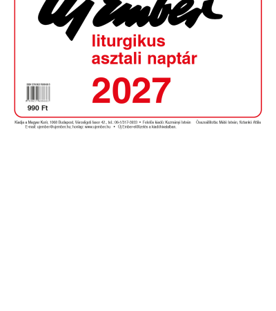 Asztali naptár (Új Ember) 2027