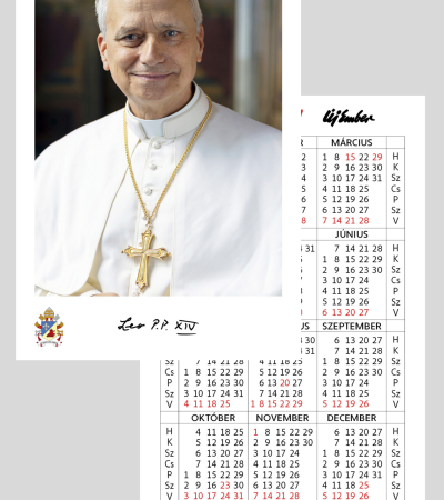 Kártyanaptár 2027 - XIV. Leó pápa
