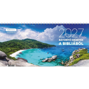 2027 Asztali Naptár – Bátorító Idézetek a Bibliából