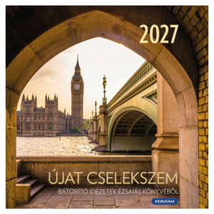 2027-es Újat cselekszem vintage falinaptár