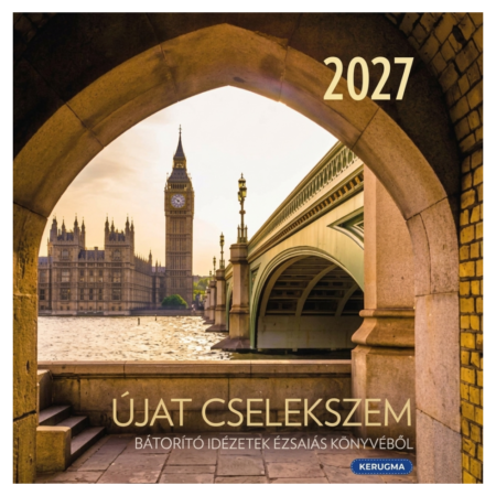 2027-es Újat cselekszem vintage falinaptár